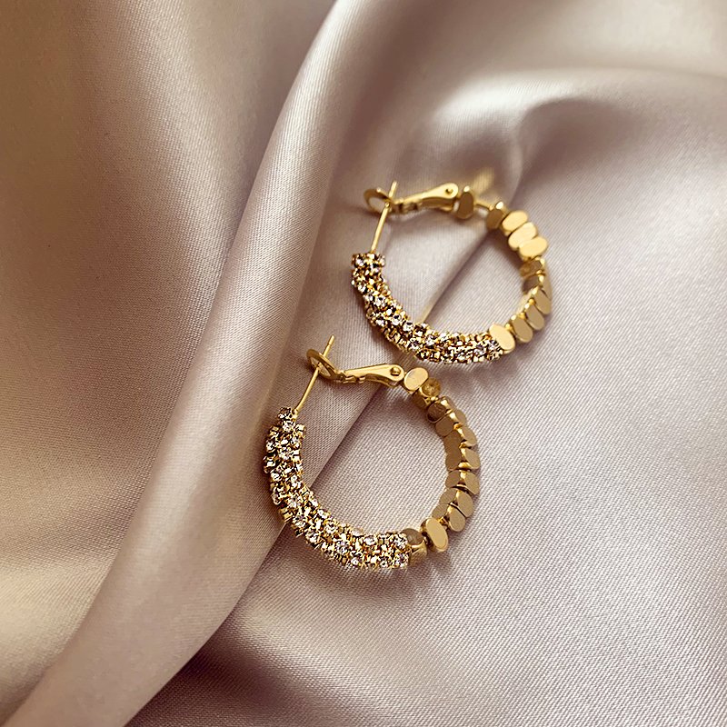 Unique Broken Silver and Gold Circle Earrings | High-End Summer 2025 Trend | Luxe & Niche Design