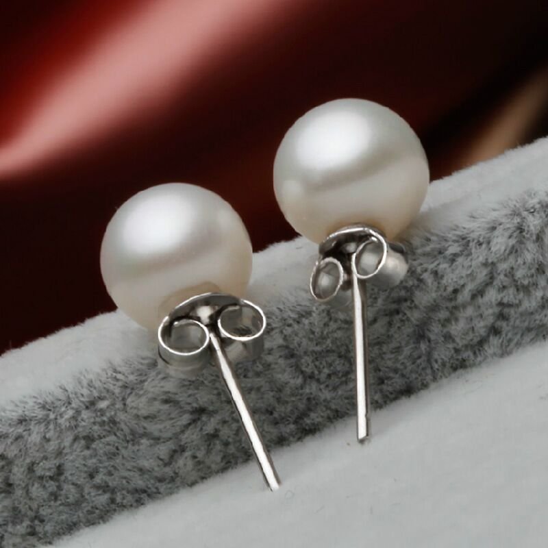 S925 silver pearl earrings, fashionable pearl earrings for women, internet famous anti allergic and non fading earrings, batch of jewelry hair accessories