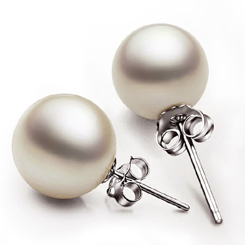 S925 silver pearl earrings, fashionable pearl earrings for women, internet famous anti allergic and non fading earrings, batch of jewelry hair accessories