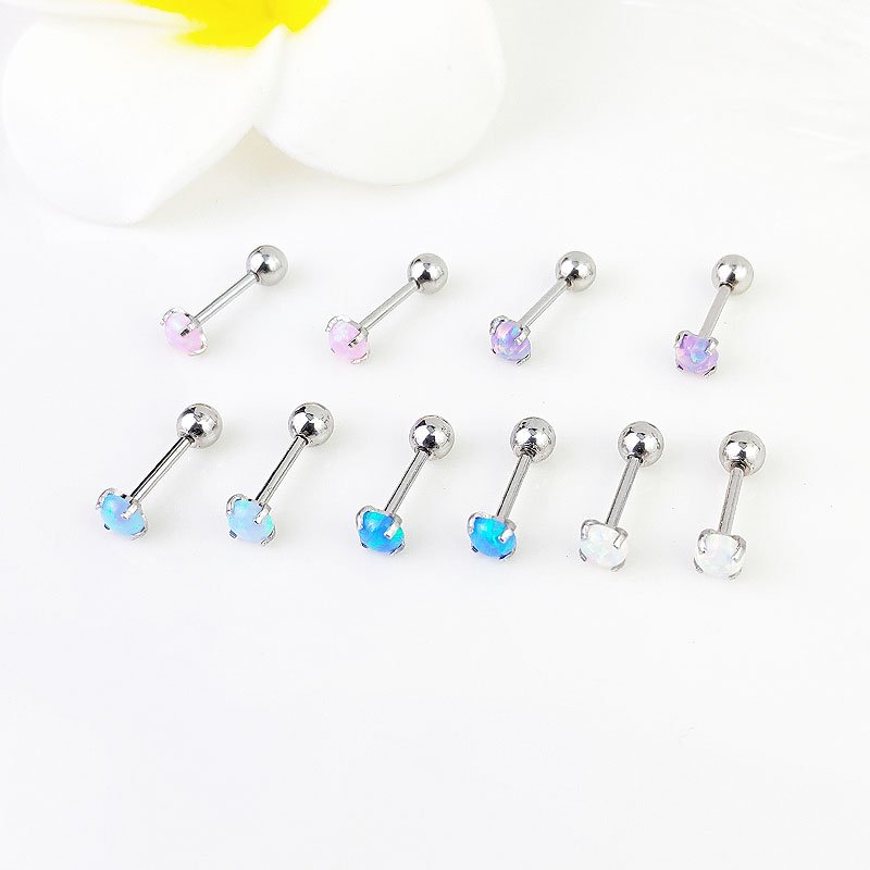 Earrings for women, simple and compact, with ear holes for sleeping and no need to remove. 2021 trendy student Aobao diamond earrings