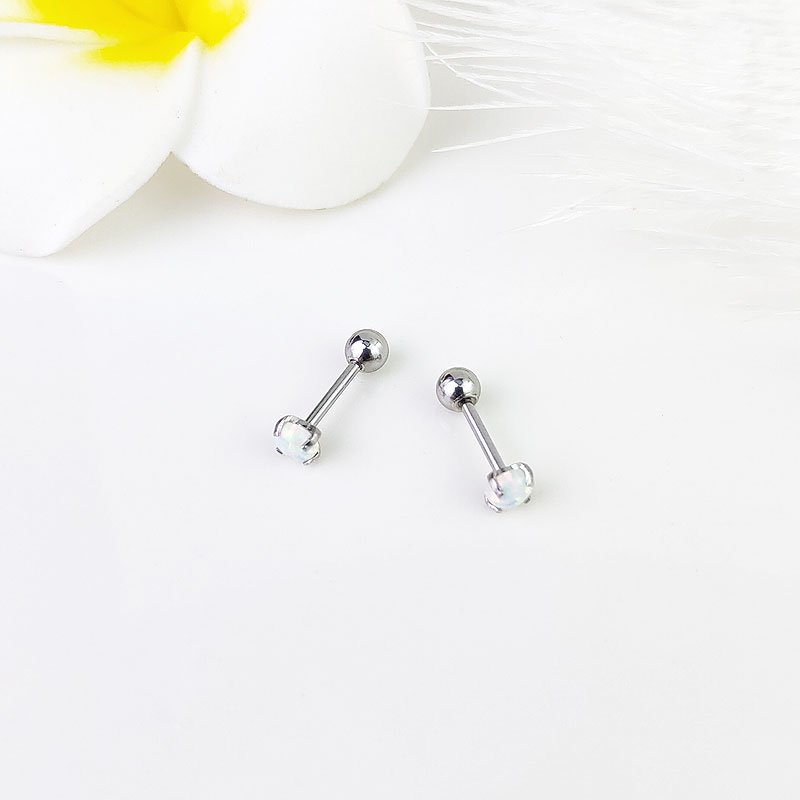 Earrings for women, simple and compact, with ear holes for sleeping and no need to remove. 2021 trendy student Aobao diamond earrings