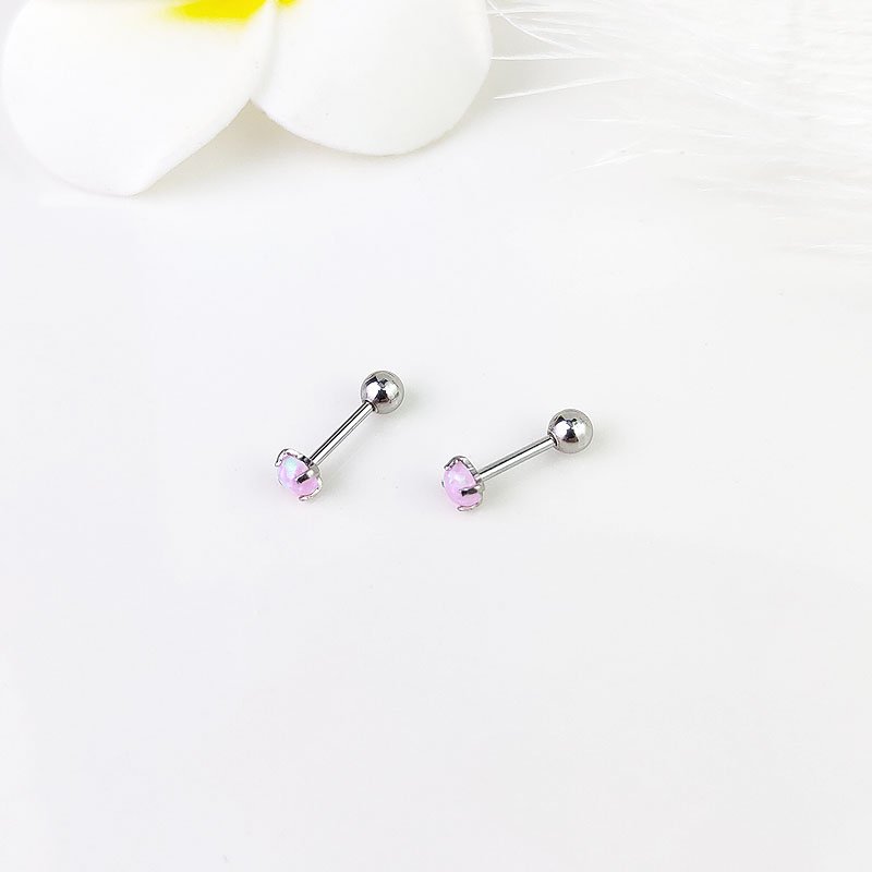 Earrings for women, simple and compact, with ear holes for sleeping and no need to remove. 2021 trendy student Aobao diamond earrings