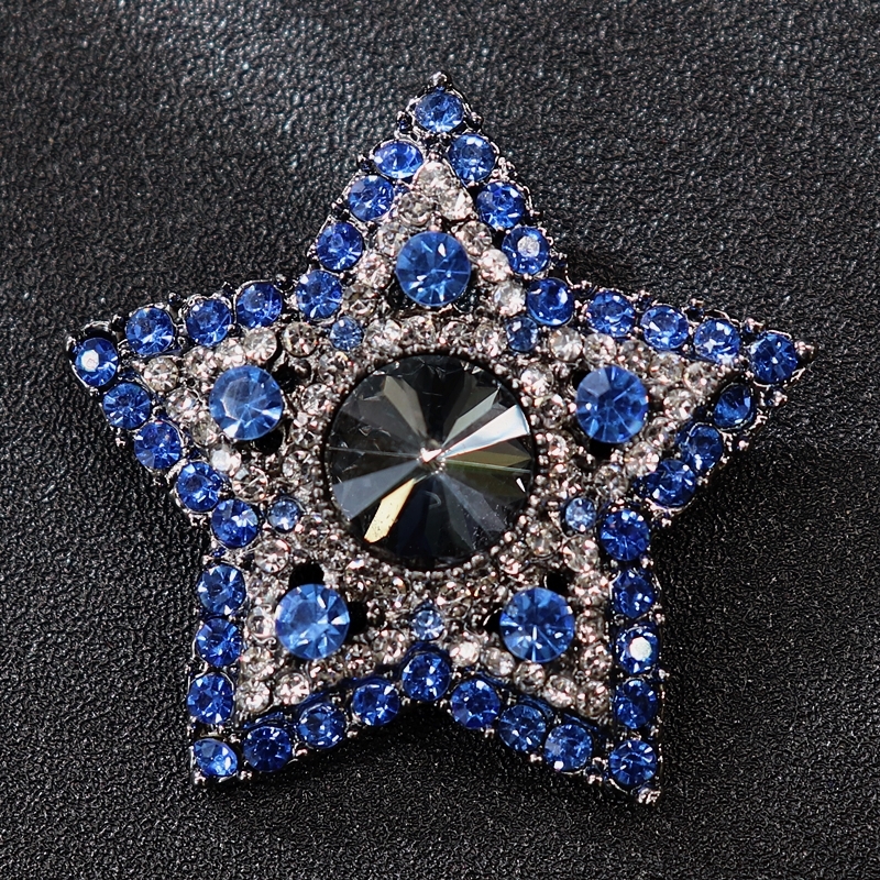 Various pearl, crystal, sapphire, luxurious diamond studded brooch, chest flower