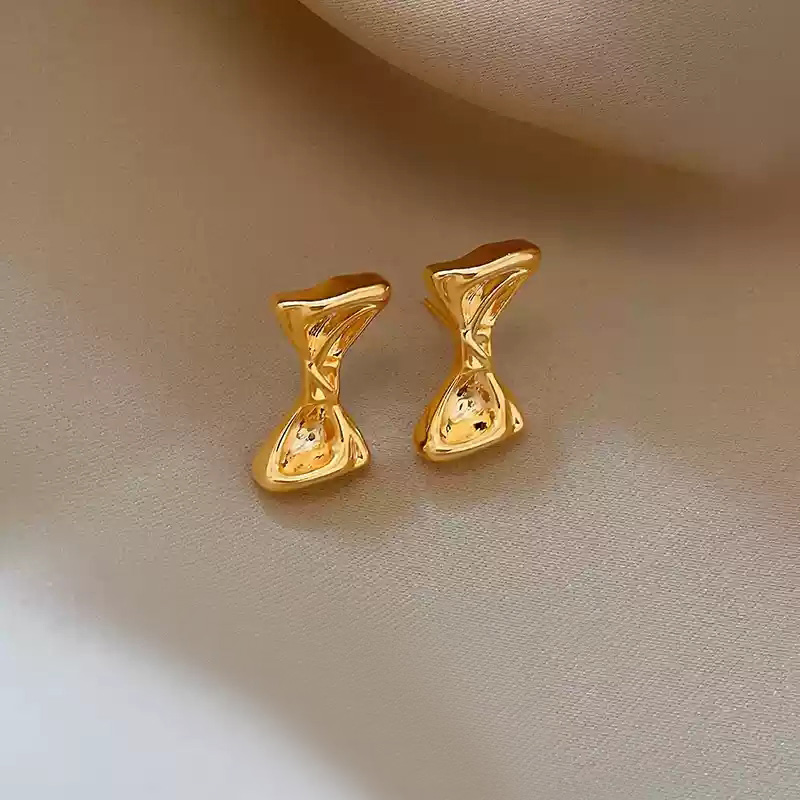 Simple golden candy earrings~