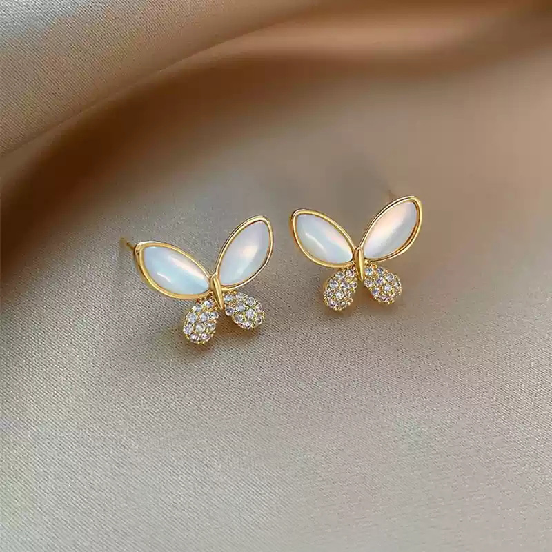 Elegant zircon butterfly