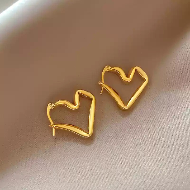 Golden Love Earrings