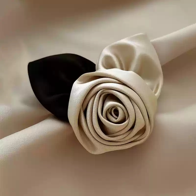 Rose hair clip