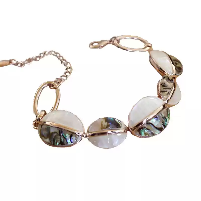 Shell bracelet oval shape