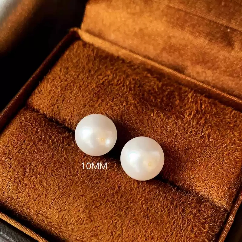 10MM pearl earrings