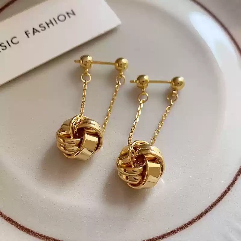 Golden earrings