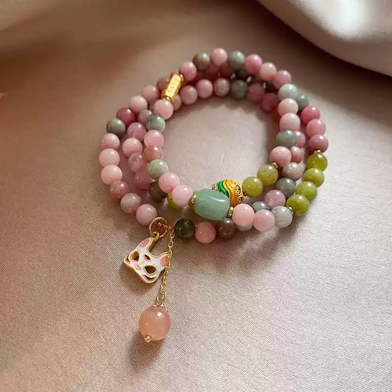 Jade Fox Crystal Bracelet