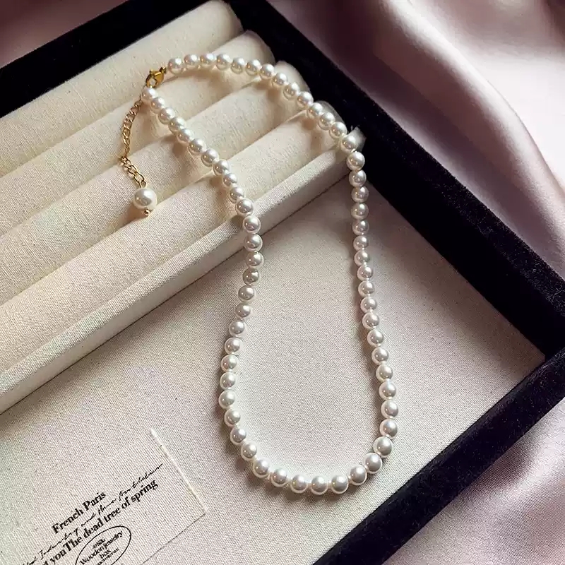 6mm pearl necklace