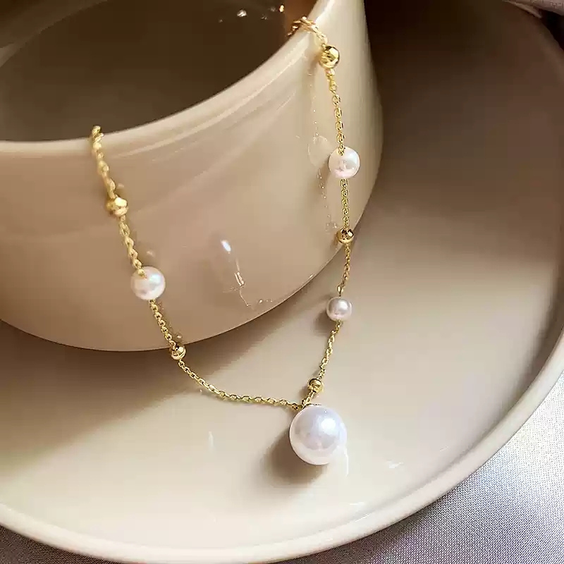 Starry Sky Pearl Necklace