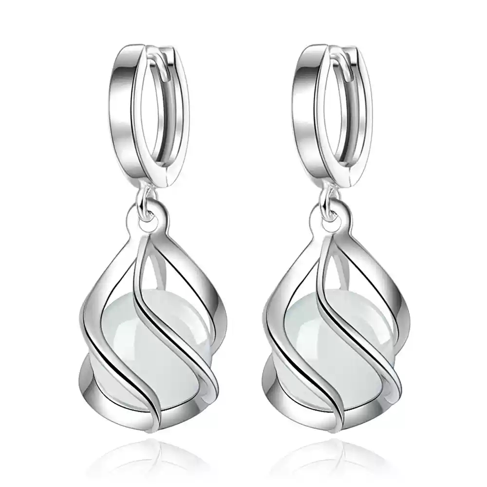 Spiral Earrings (S925 Silver)