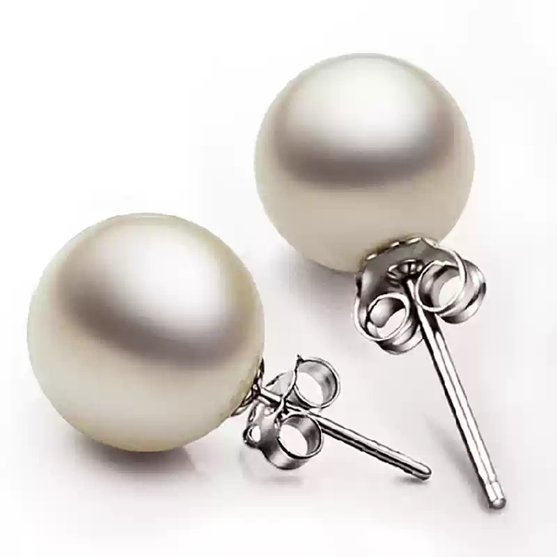 Pearl earrings (S925 silver)