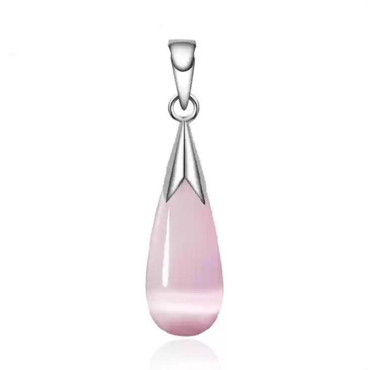 Pink pendant (without chain)