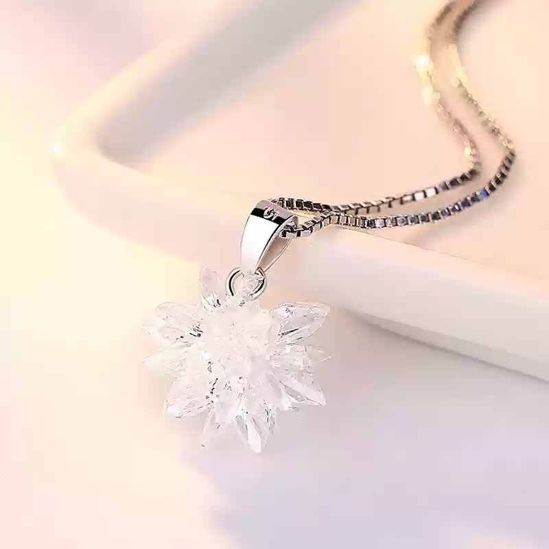 Ice flower pendant (without chain)