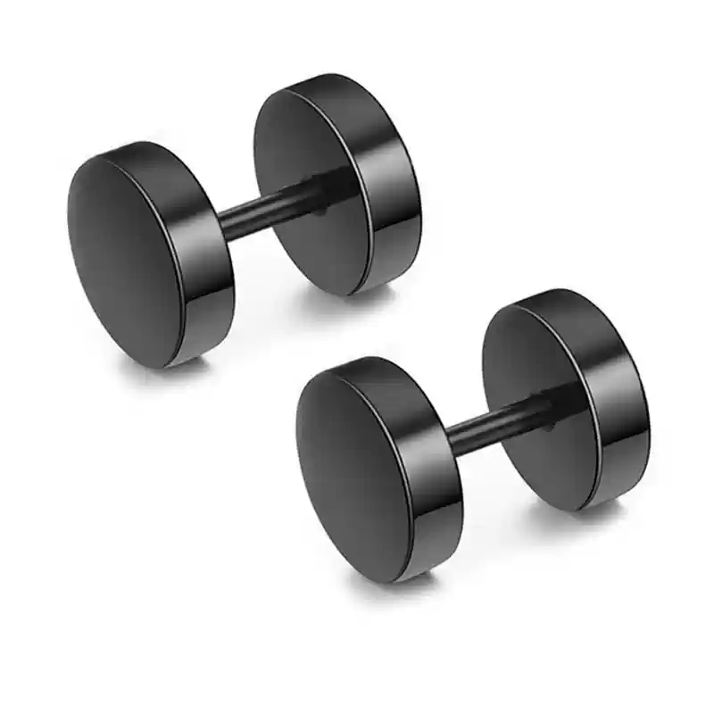 8mm dumbbells [black pair]