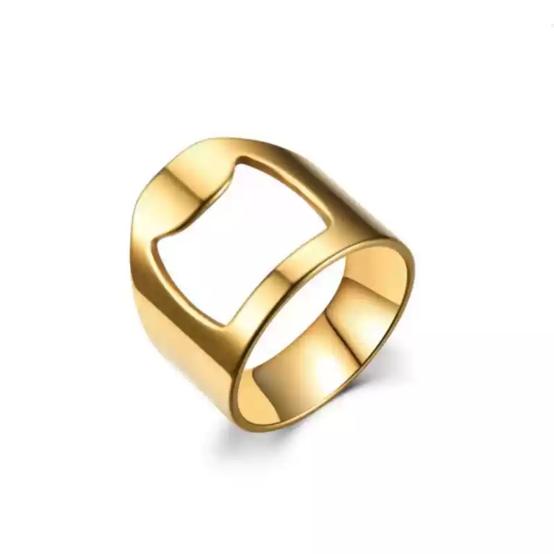 No. 6- Bottle Opener Ring [Gold]