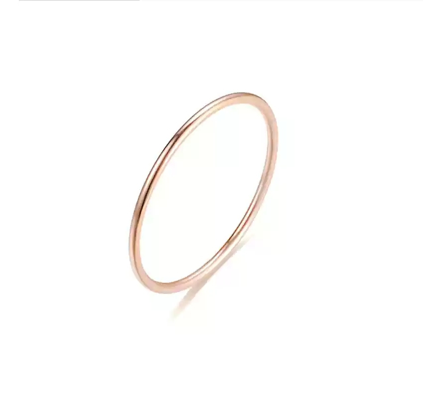 5-1MM wide [rose gold]