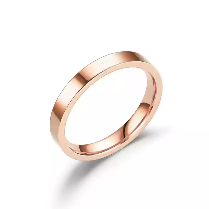 No.6 [3mm rose gold]