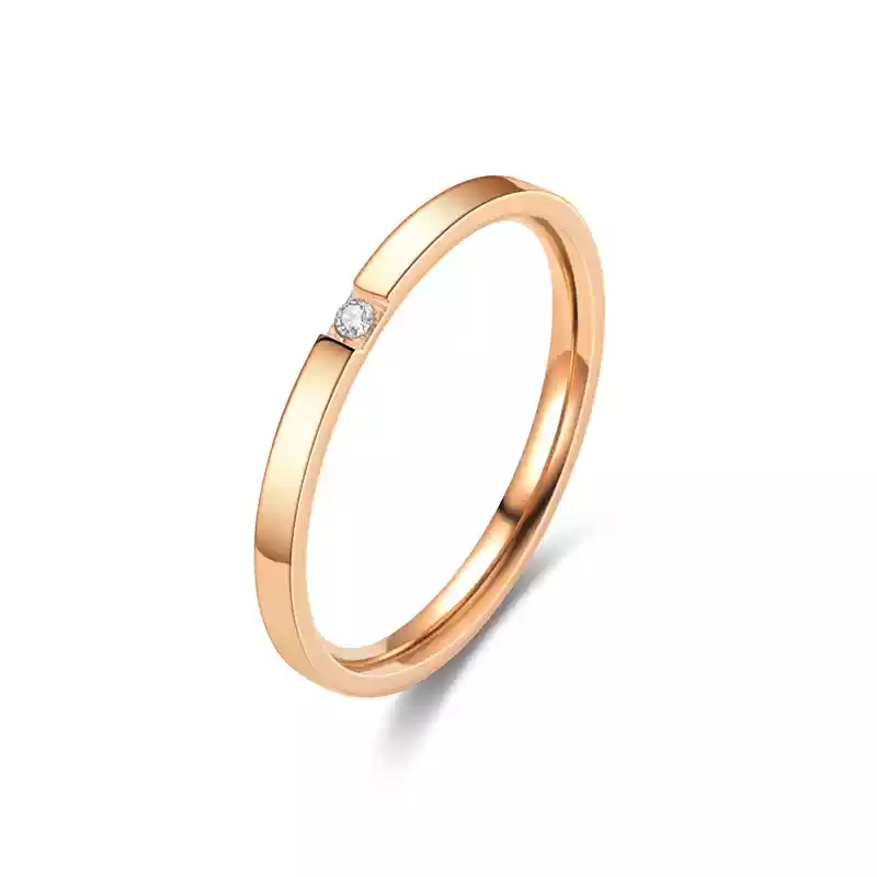 No. 8 Diamond 1 [Rose Gold]