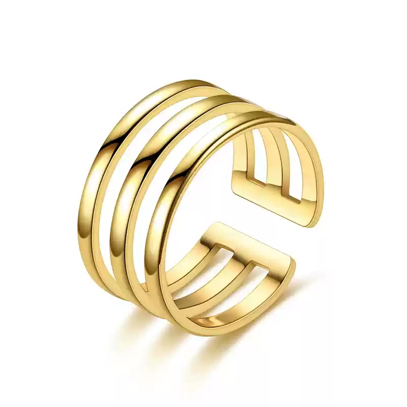 Adjustable Ring-3 [Gold]