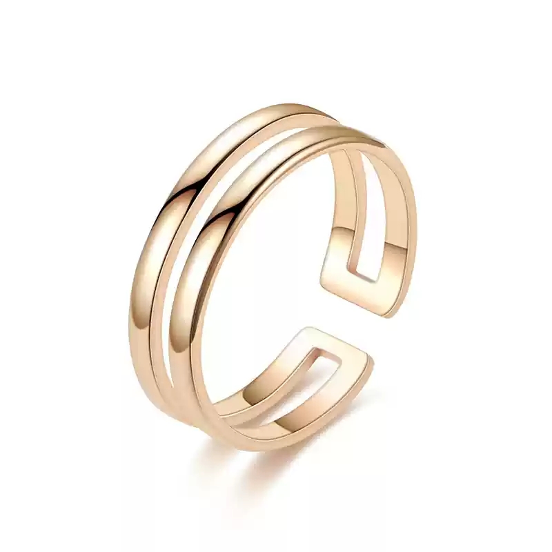 Adjustable Ring-2 [Rose Gold]