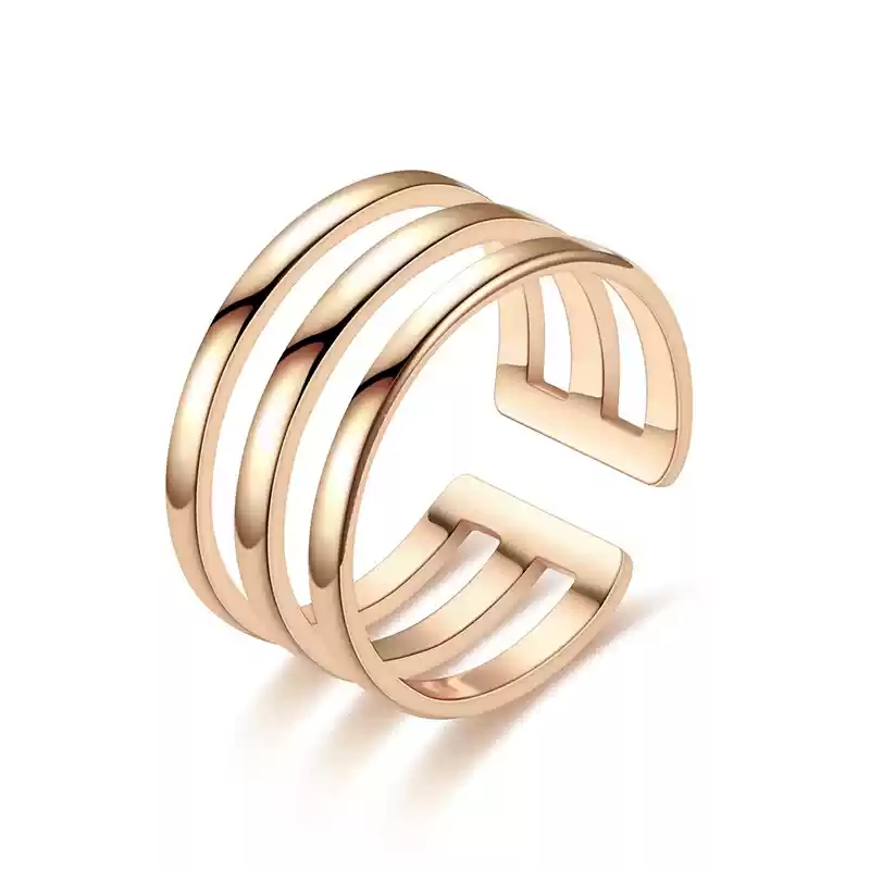 Adjustable Ring-3 [Rose Gold]