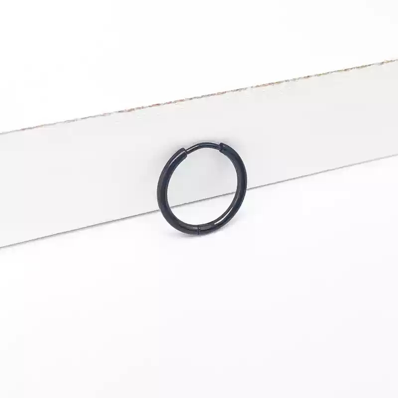 12mm thin wire circle [black one]