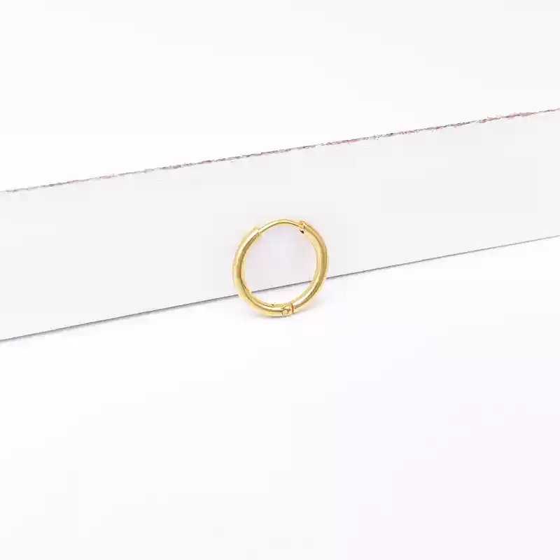 10mm thin wire circle [gold one]