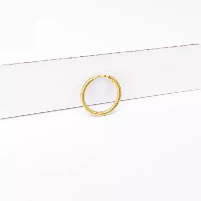 12mm thin wire circle [gold one]