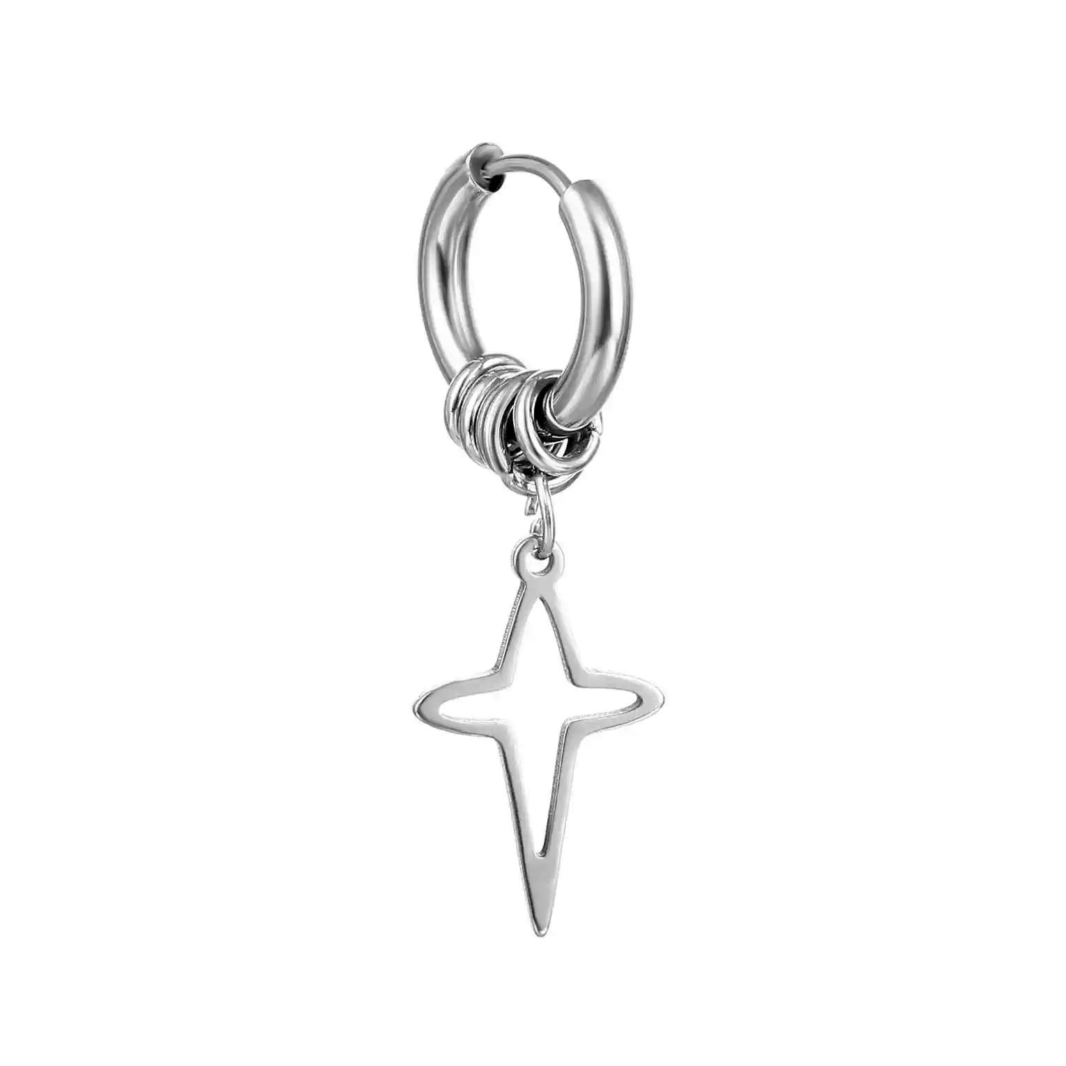 Four pointed star circle [1 piece]