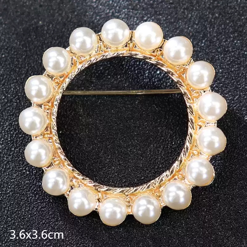 32- Golden Pearl Ring